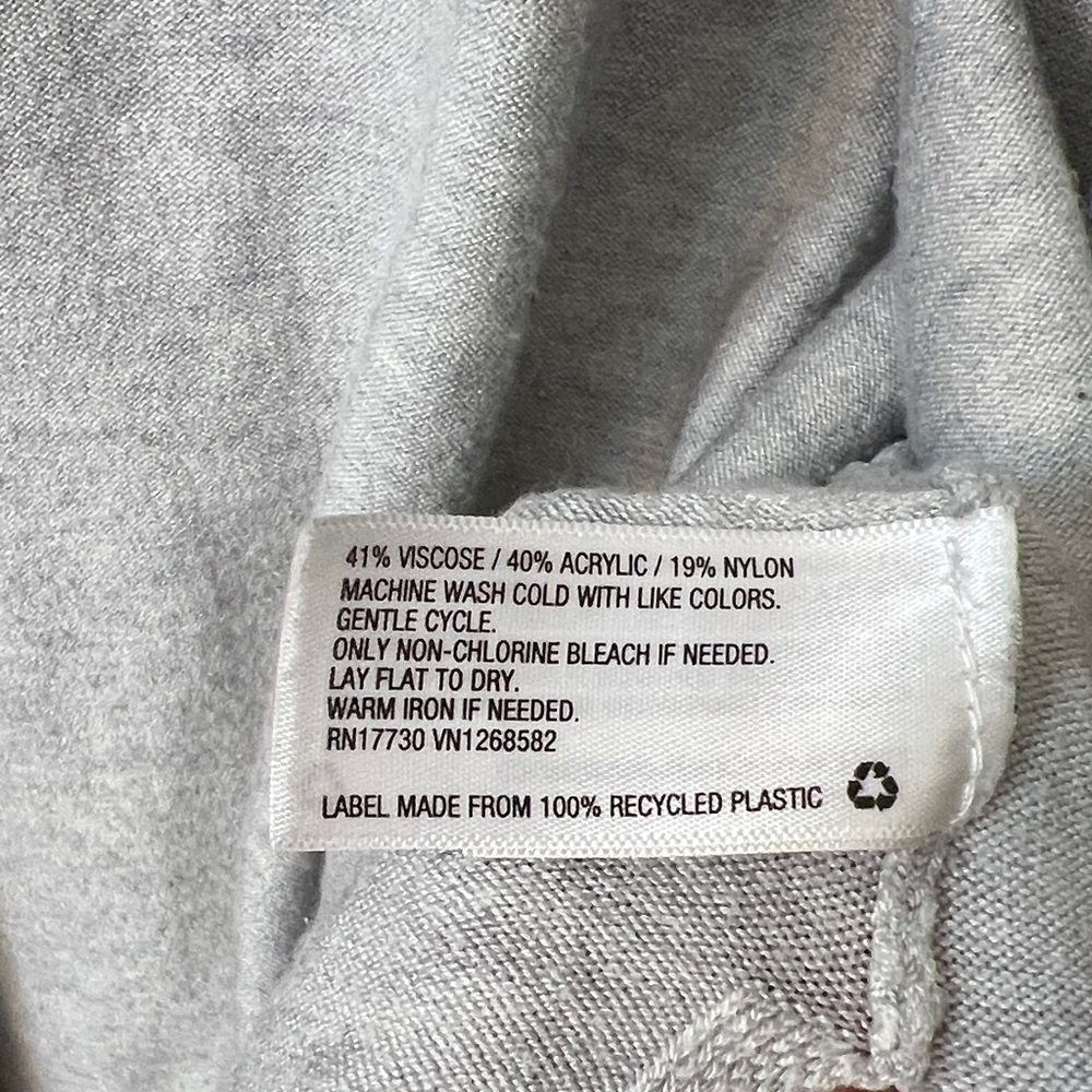 a new day Light Gray Open Cardigan - Picture 3 of 6